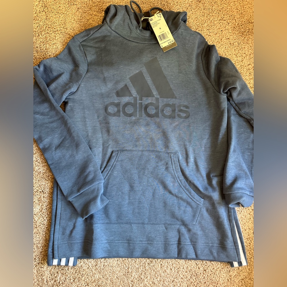 Adidas Navy Sweatshirt with Logo